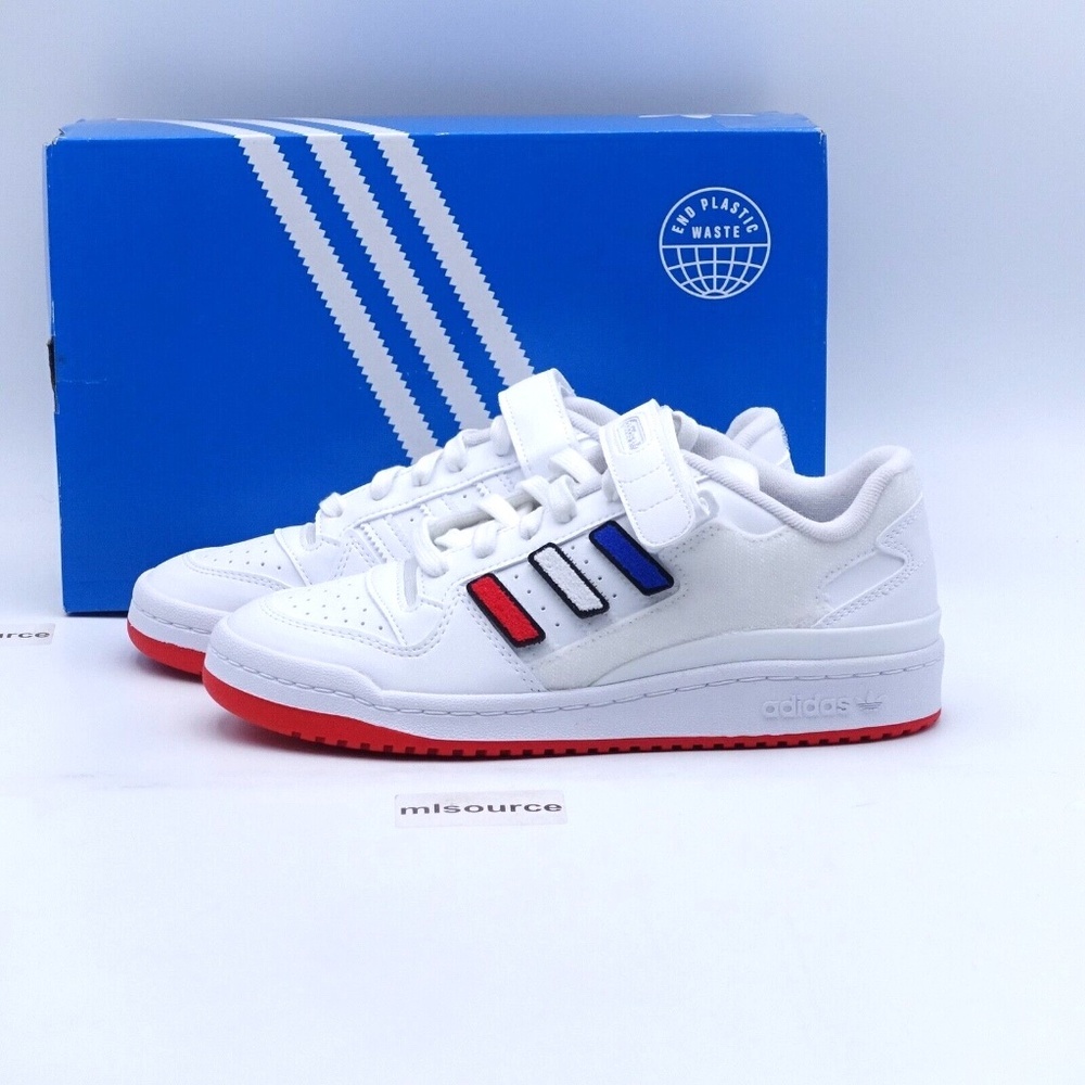 NEW adidas Originals Forum Low Sneakers Q47347 White